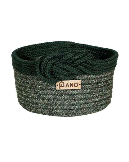 Valencia Polypropylene Green Multi-Storage Basket- Pano Pano