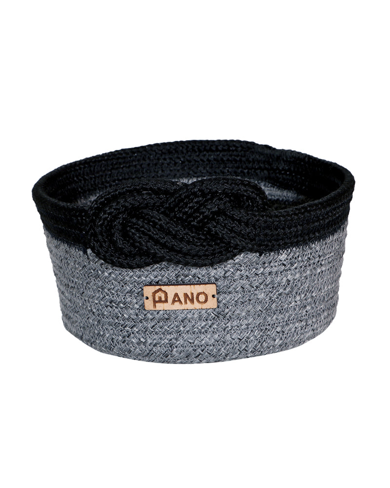 Valencia Polypropylene Grey Multi- Storage Basket- Pano Pano