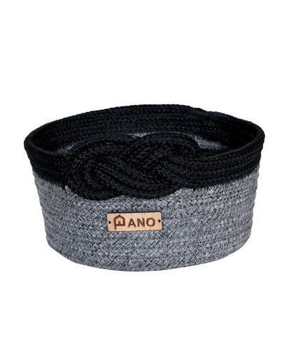 Valencia Polypropylene Grey Multi- Storage Basket- Pano Pano