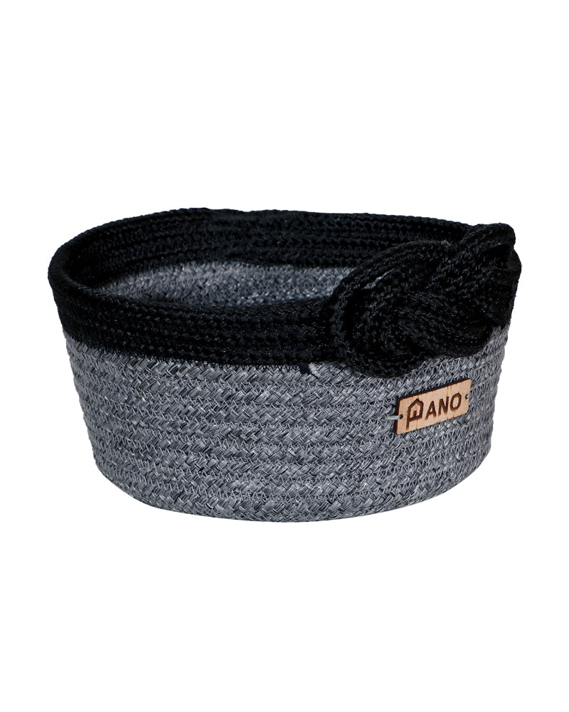 Valencia Polypropylene Grey Multi- Storage Basket- Pano Pano