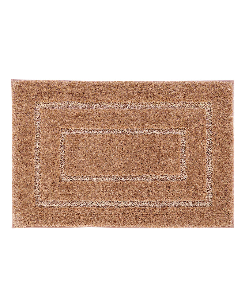 Border Frame Anti Skid Super Soft Bathmat