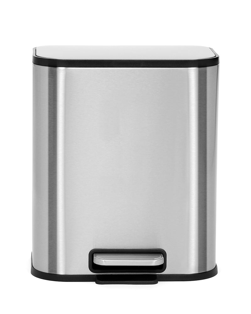 Binova Stainless Steel Soft Close Peddle Dustbins 5 Litre - Pano