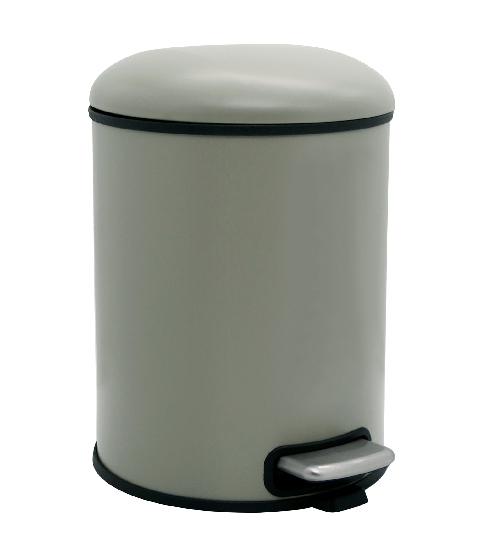 Stainless Steel Soft Close Step Bin 12 Litre Beige