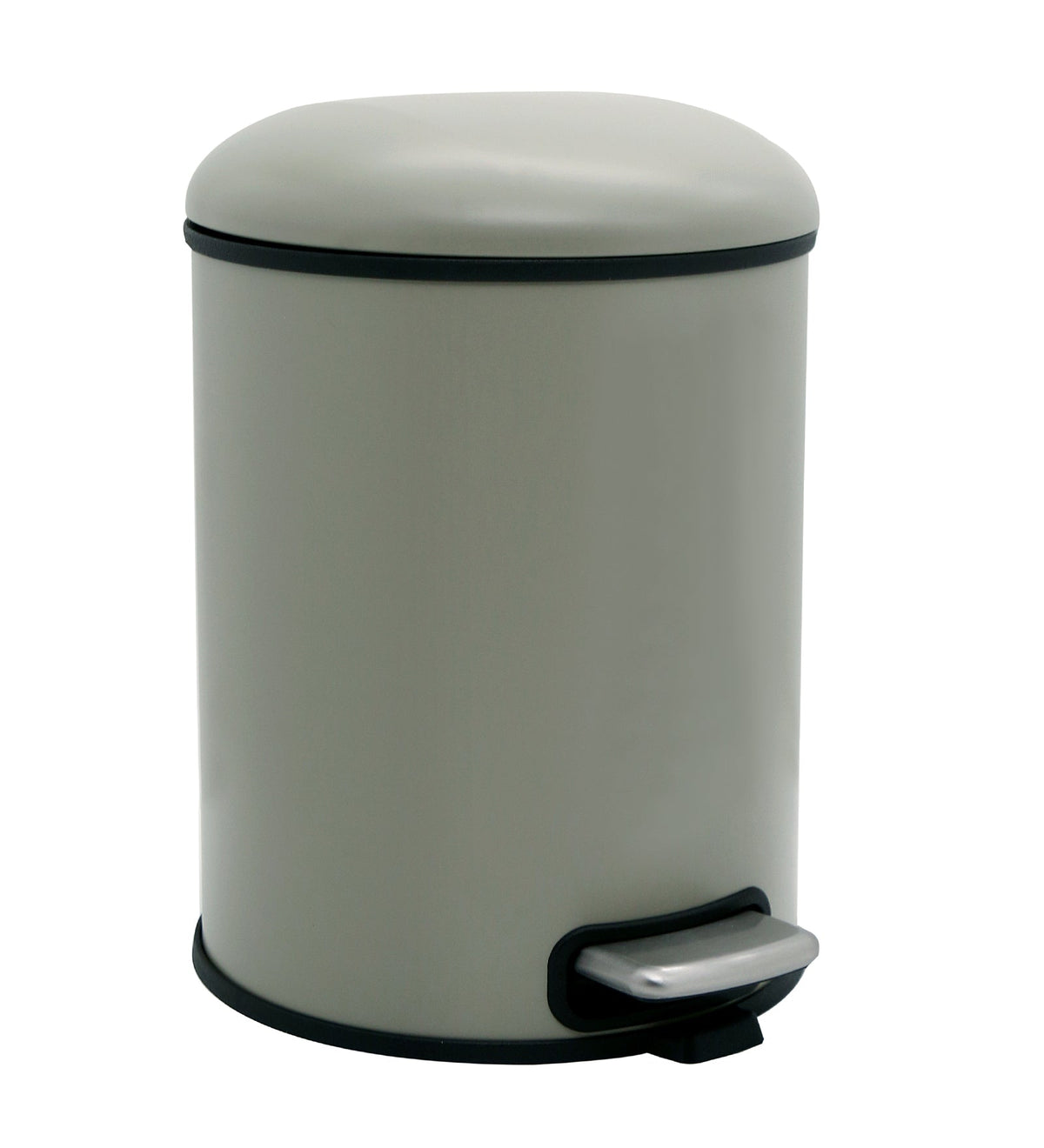 Stainless Steel Soft Close Step Bin 12 Litre Beige Pano