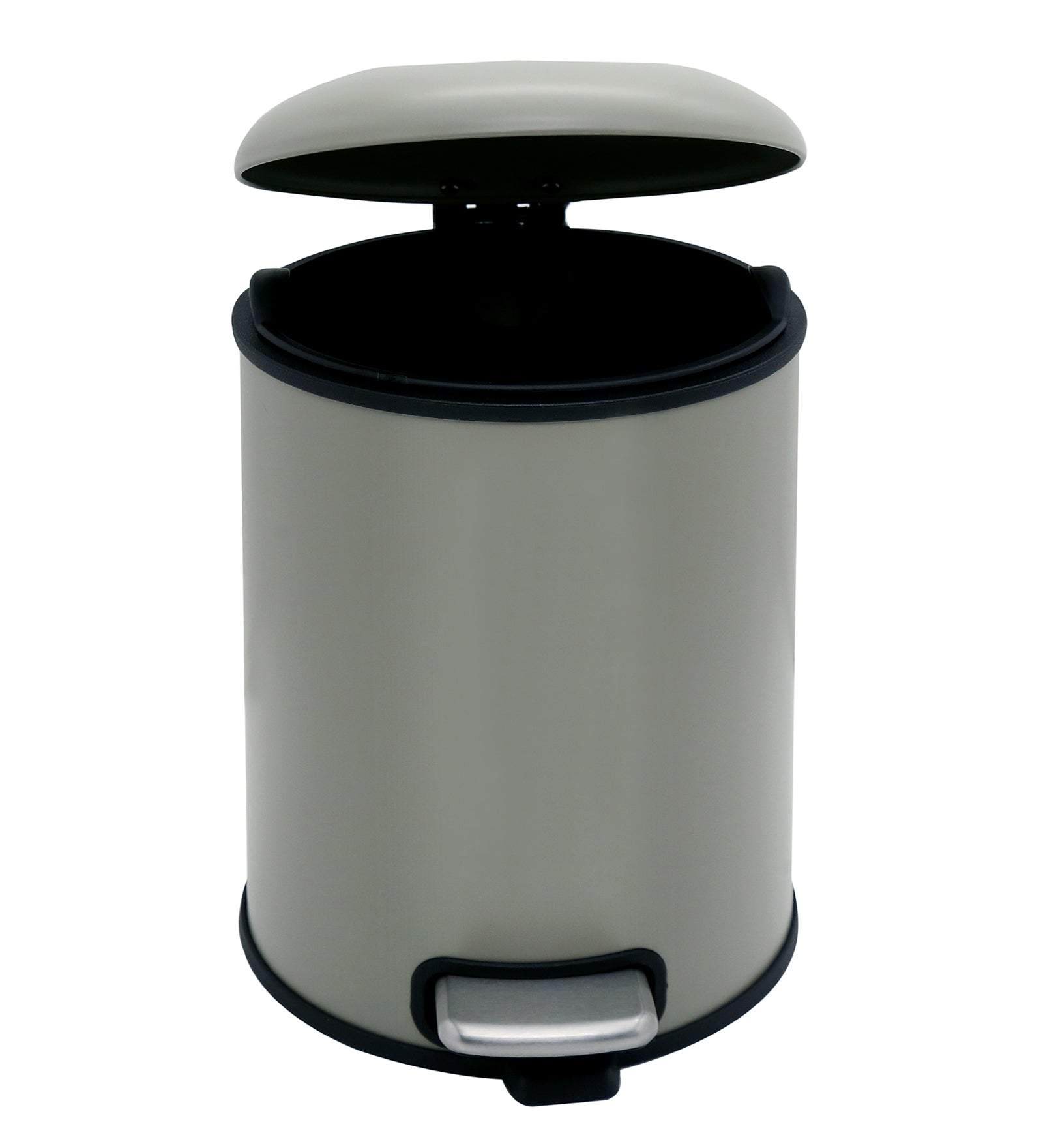 Stainless Steel Soft Close Step Bin 12 Litre Beige