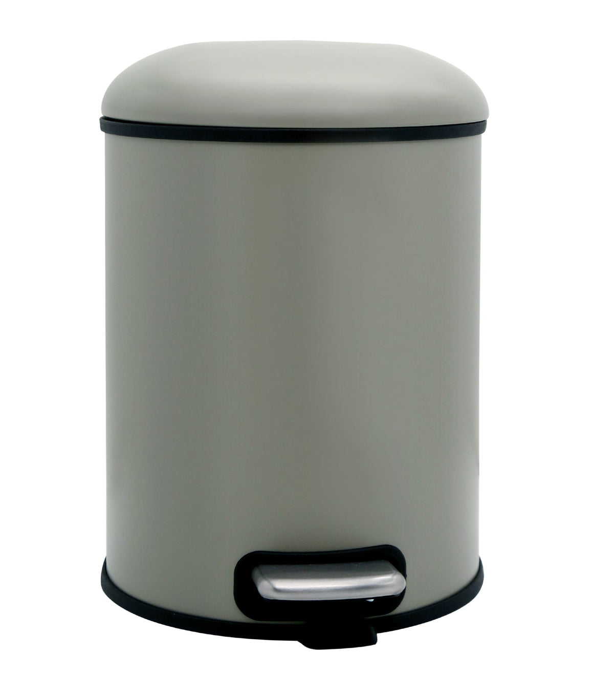 Stainless Steel Soft Close Step Bin 12 Litre Beige Pano