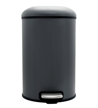 Stainless Steel Soft Close Step Bin 5 Litre Grey Pano