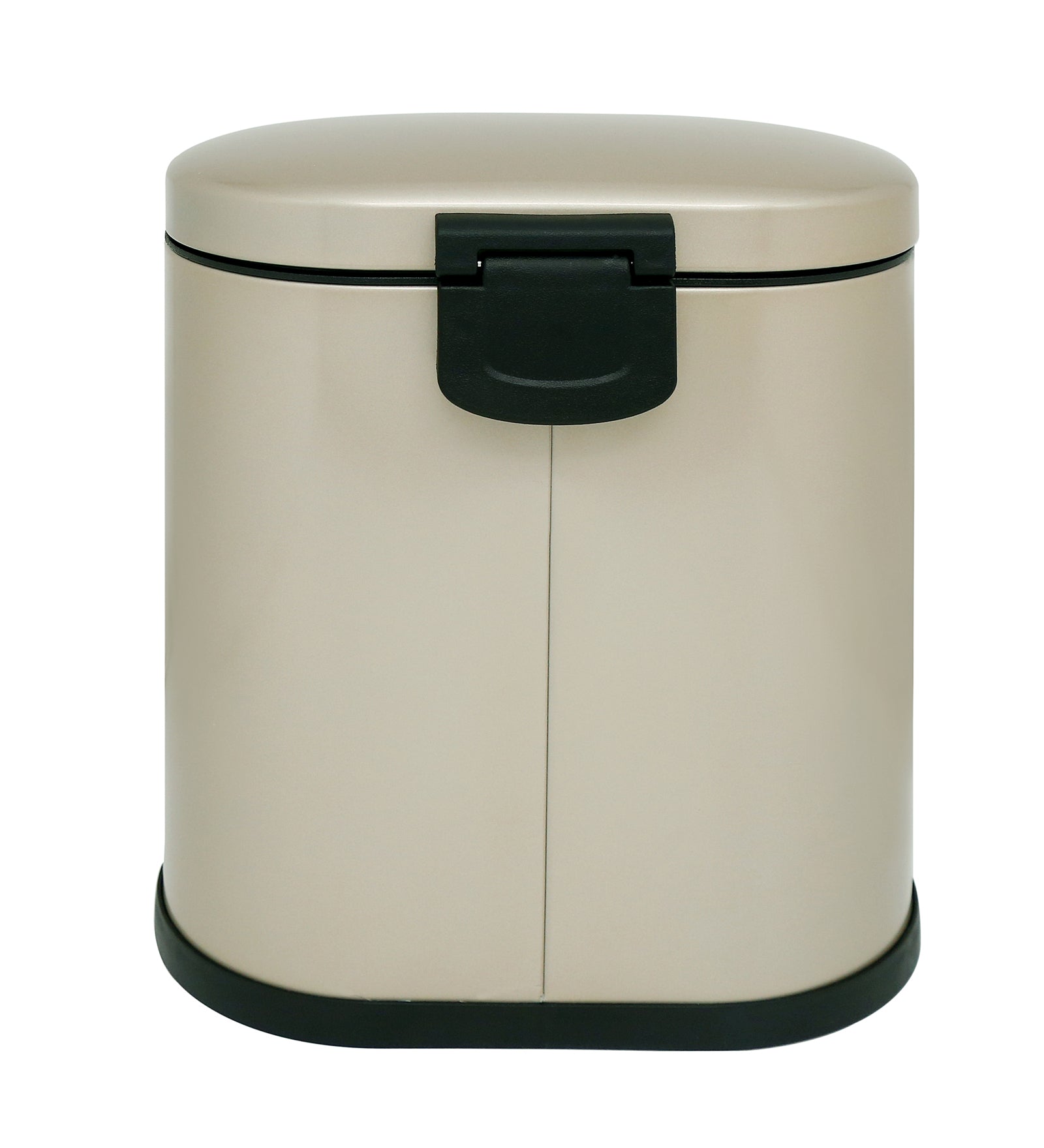 Stainless Steel Soft Close Step Oval Bin 5 Litre