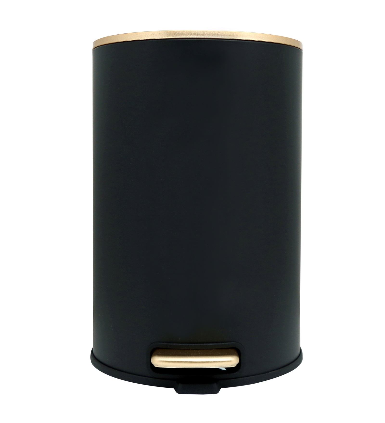 Stainless Steel Soft Close Step Bin 8 Litre Black