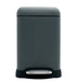 Stainless Steel Soft Close Step Bin 6 Litre Grey Pano