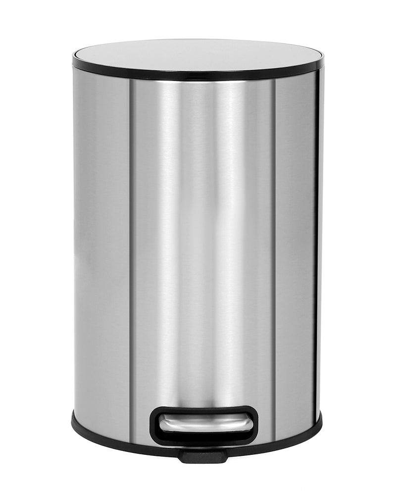 Oxford Stainless Steel Soft Close Peddle Dustbins 8 Litre - Pano