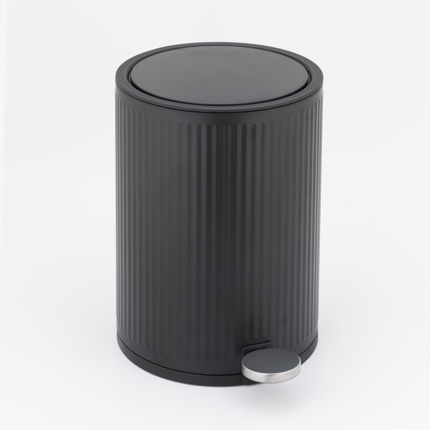 Nexa Stainless Steel Step Bin Black 3 Litre - Pano