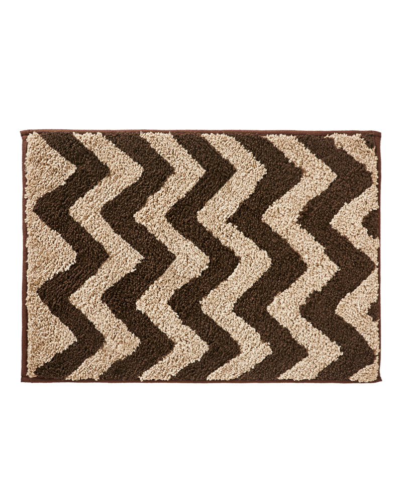 Chevron Stripe Reversible Anti Skid Bathmat