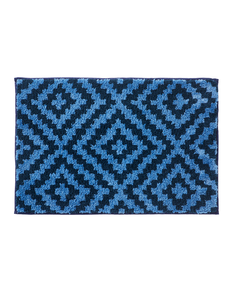 Diamond knitted Microfiber Anti Skid Bathmat