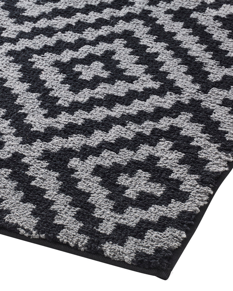 Diamond knitted Microfiber Anti Skid Bathmat