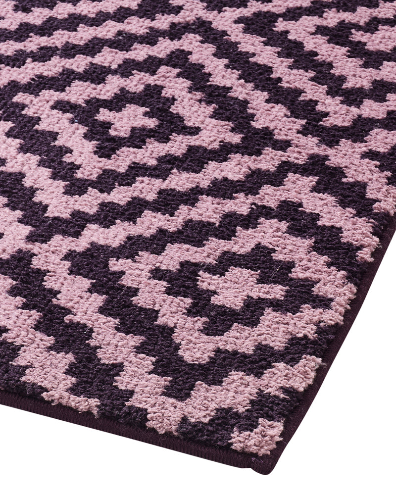 Diamond knitted Microfiber Anti Skid Bathmat