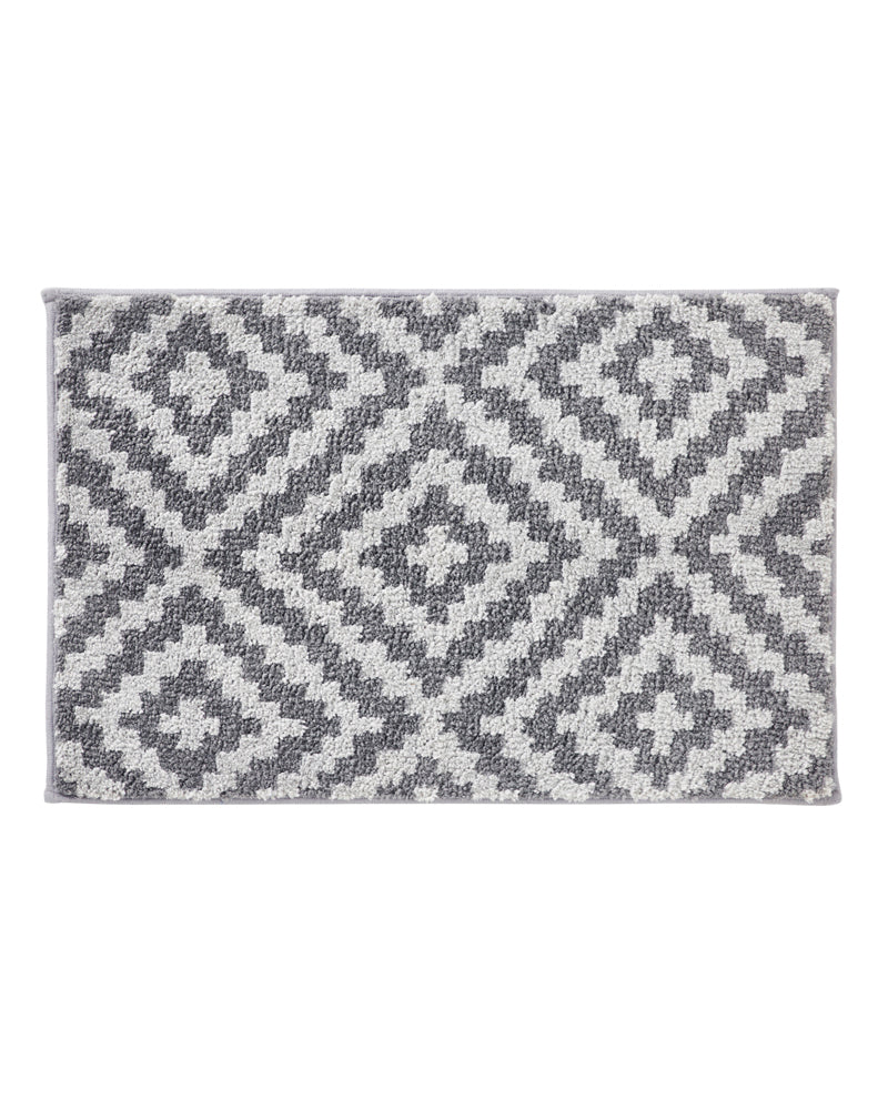 Diamond knitted Microfiber Anti Skid Bathmat