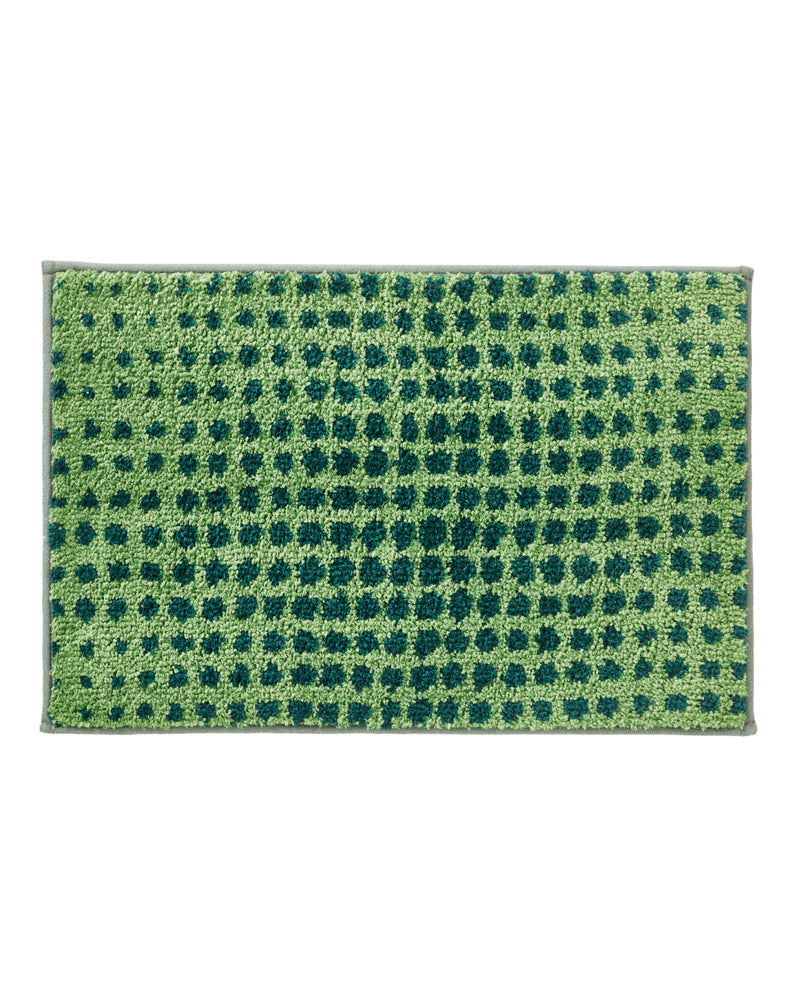 Dots knitted Microfiber Anti Skid Bathmat