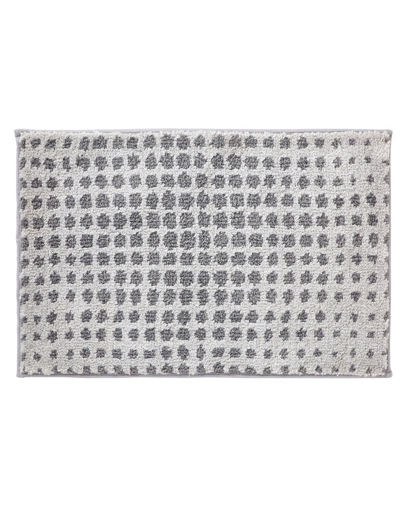 Dots knitted Microfiber Anti Skid Bathmat