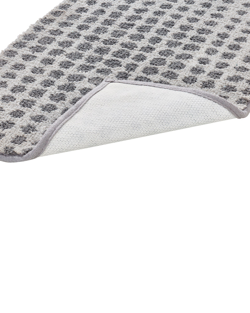 Dots knitted Microfiber Anti Skid Bathmat