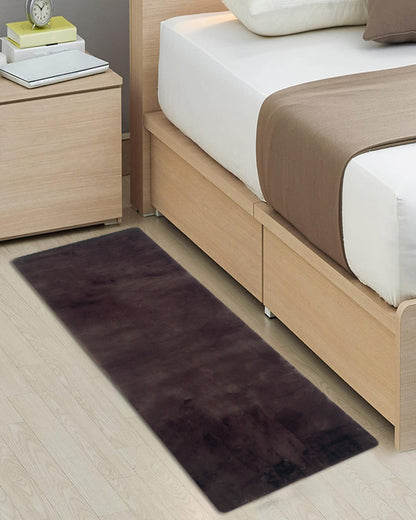 Cashmere Rabbit Fur Anti Skid Fur Bathmat - Pano Pano