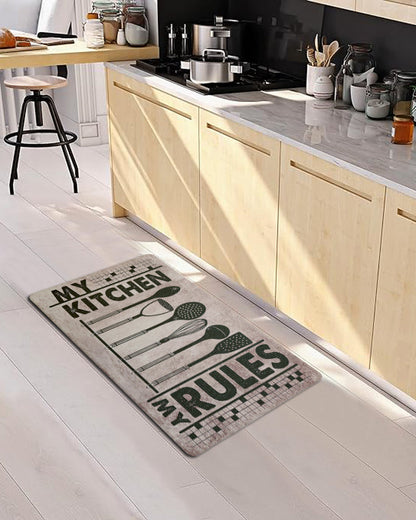 Printed Kitchen Multi Anti Skid Door Mat Pano