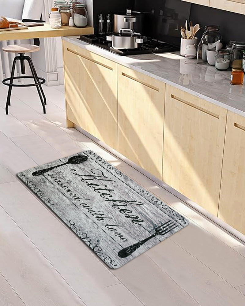 Imported Printed Kitchen Anti Skid Mat Pano
