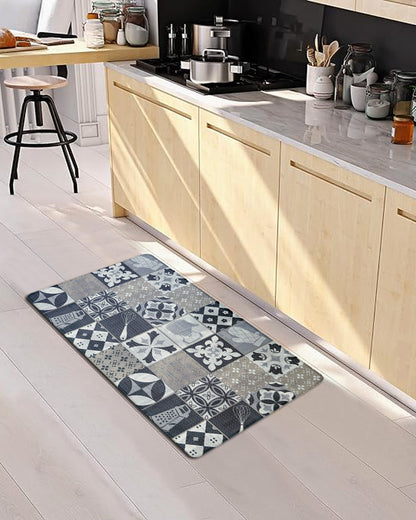 Luxurious Printed Kitchen Mat Pano