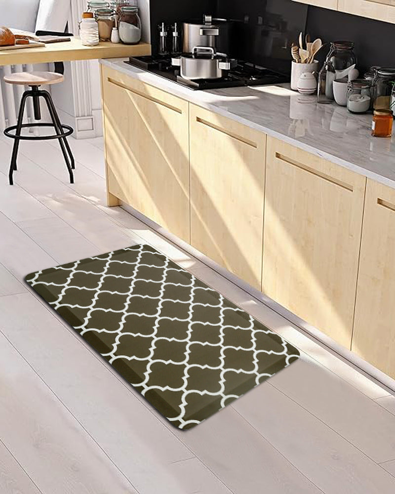 Trellis Kitchen PVC Mat Pano