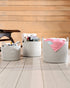 Utility Crest Polypropylene Textured Basket Pano