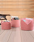 Utility Crest Polypropylene Textured Basket Pano