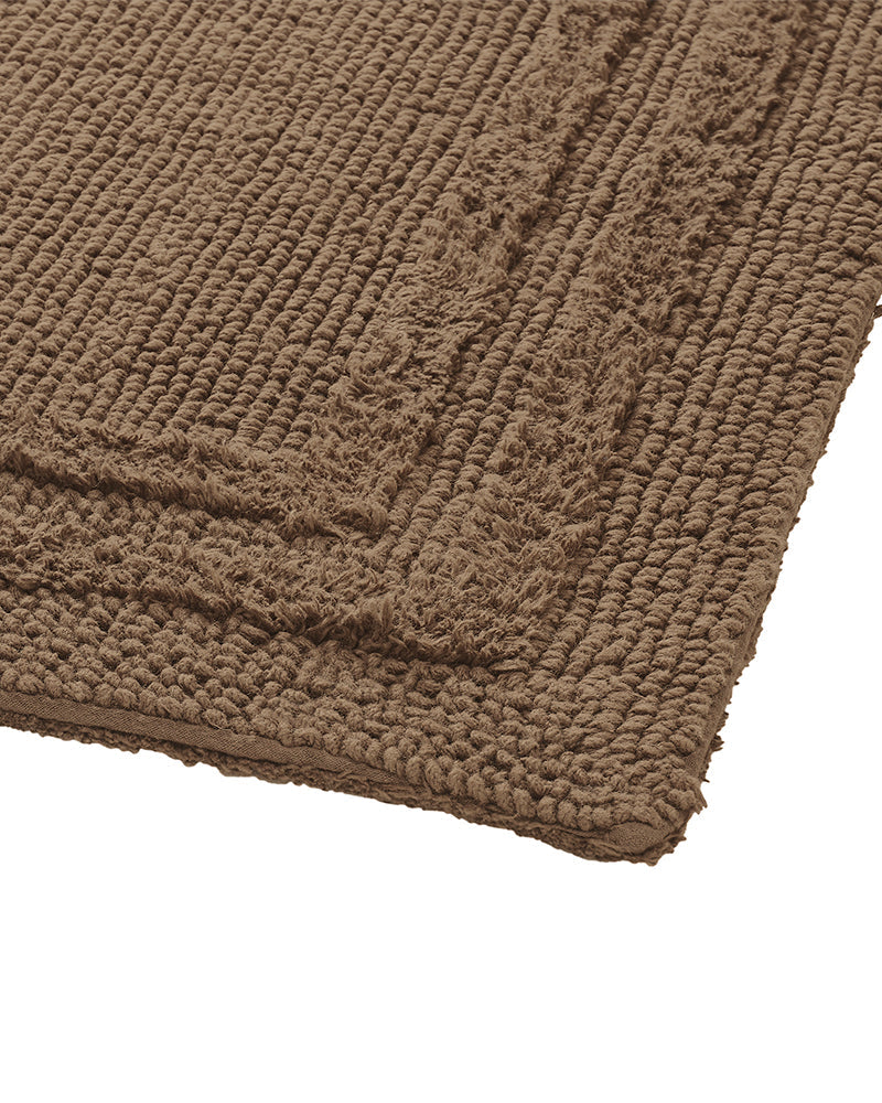Double Race Track 100% Cotton Reversible Super Absorbent Bathmat Pano