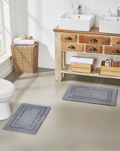 Double Race Track 100% Cotton Reversible Super Absorbent Bathmat Pano