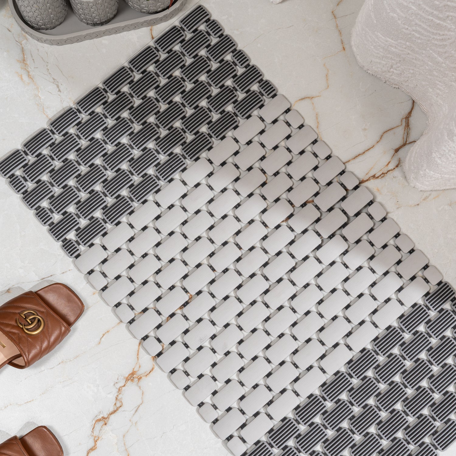 Drizzle Anti Slip Shower Mat - Pano