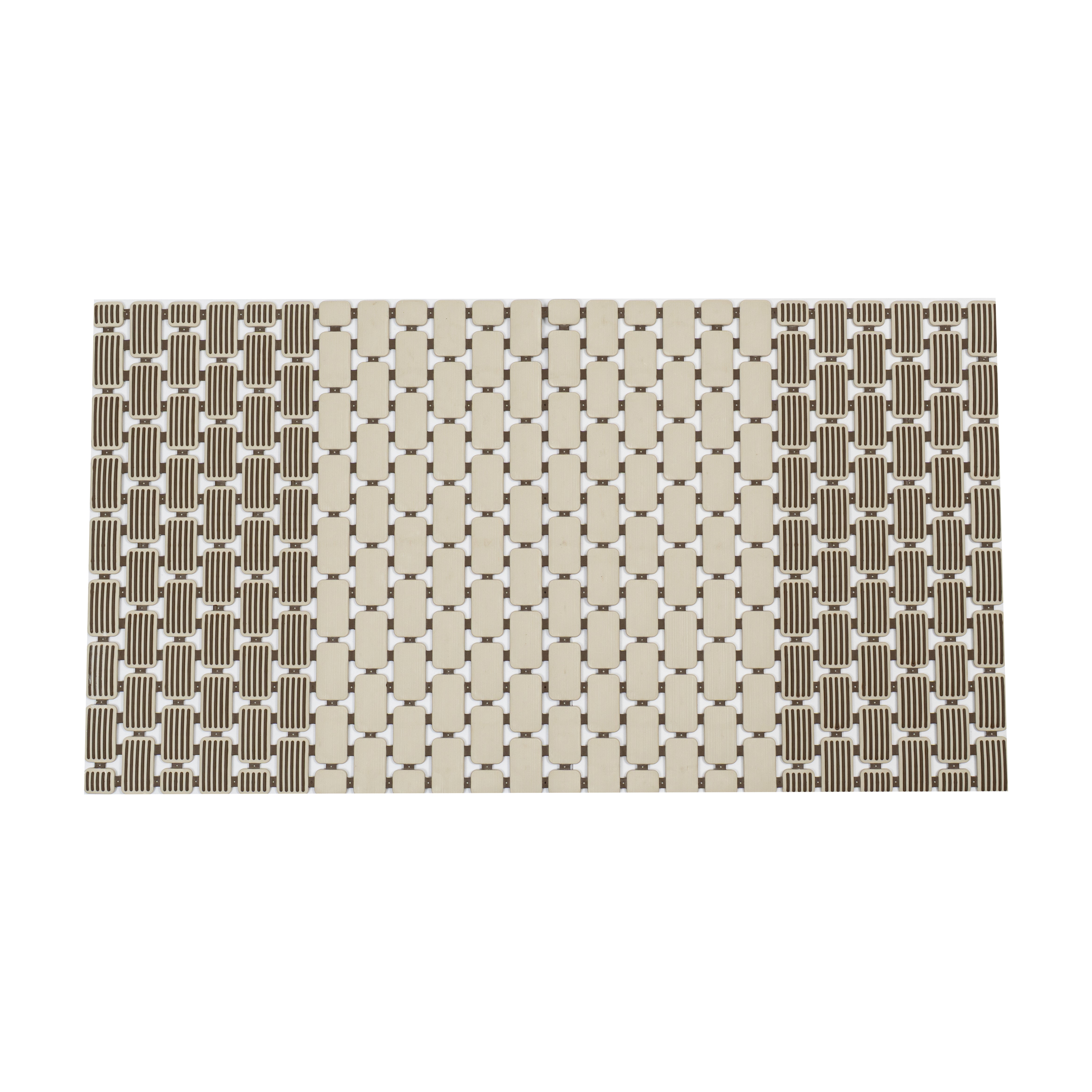 Drizzle Anti Slip Shower Mat Coffe - Pano