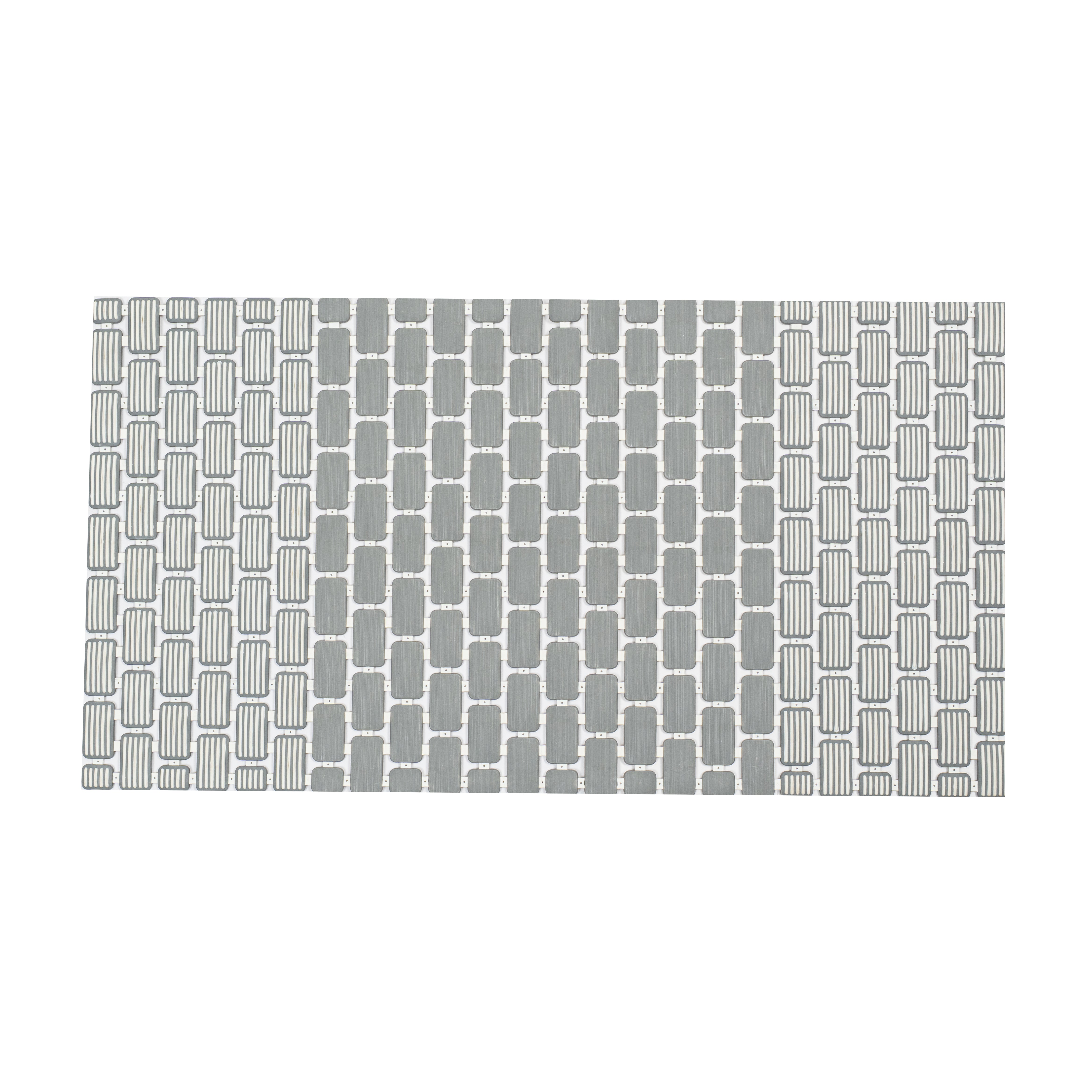 Drizzle Anti Slip Shower Mat Dark Gray - Pano