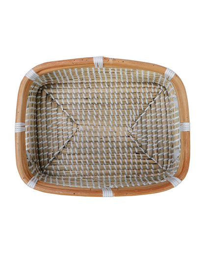 Essence Sea Grass Storage Basket Pano