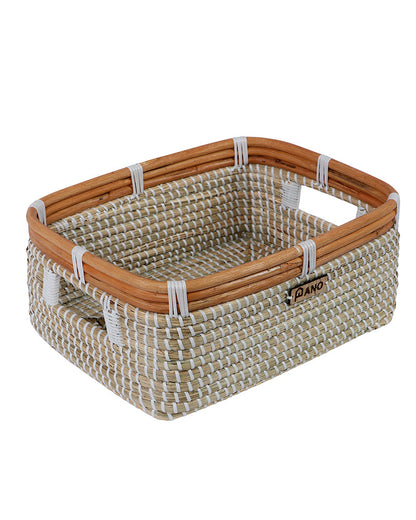 Essence Sea Grass Storage Basket Pano