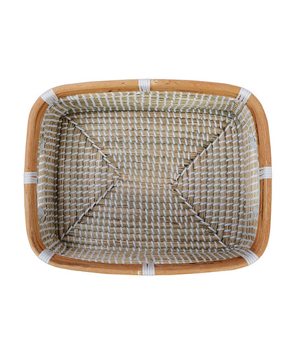 Essence Sea Grass Storage Basket Pano