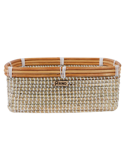 Essence Sea Grass Storage Basket Pano