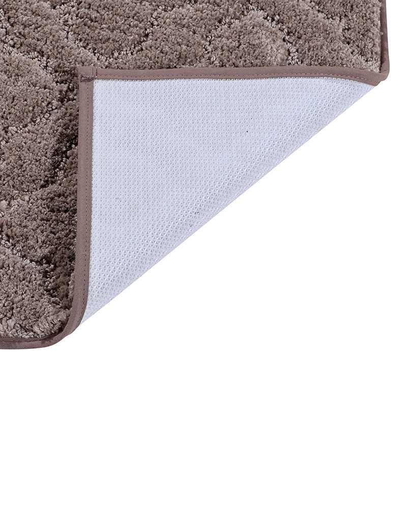 Floral Anti Skid Super Absorbent Bathmat