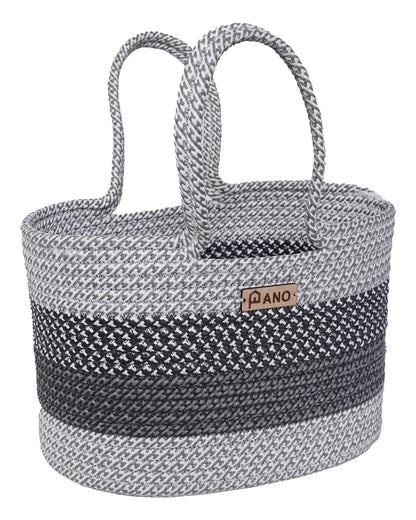 Fioris Multi Purpose Grey Tote Hand Basket