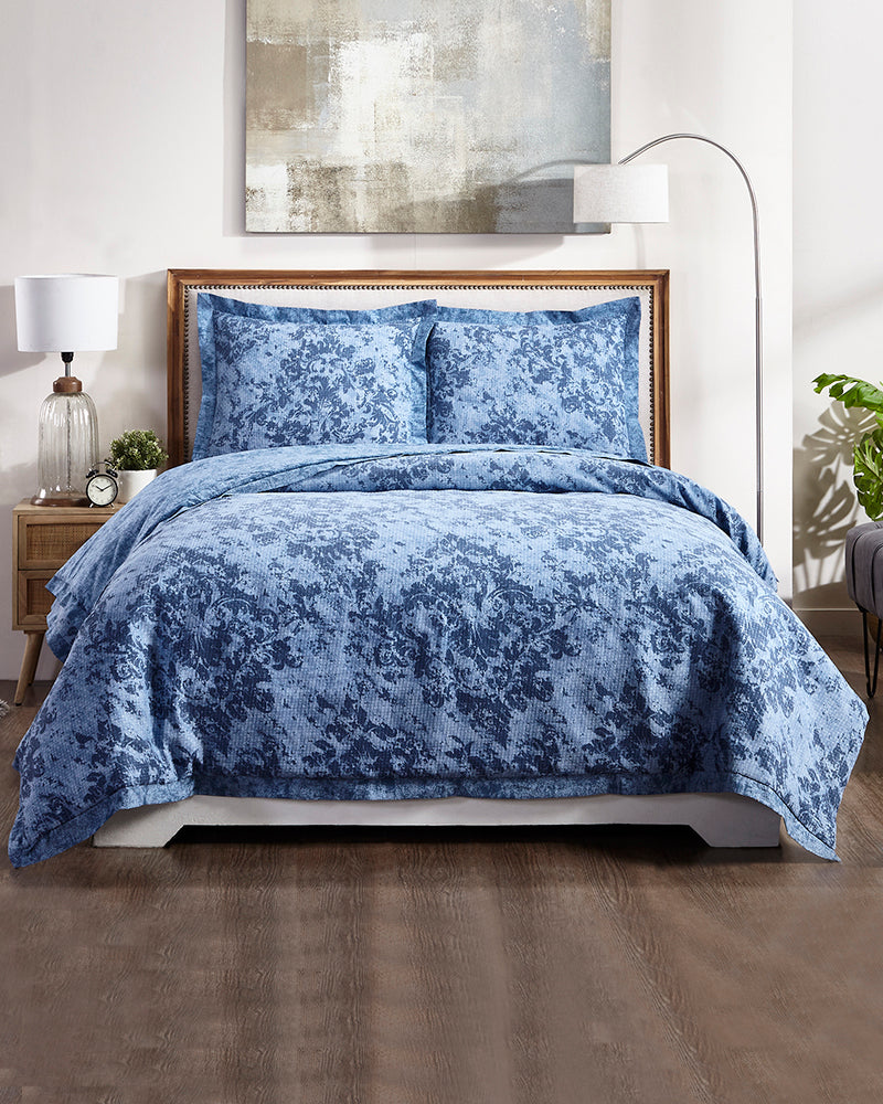 Super Soft Premium Cotton King Size Flat Bedsheet with 2 Pillow Covers and same Color Double Bed Comfort  (Set of 4 Pieces) Pano