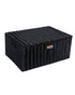 Imported Willow Wicker Basket Black - Pano Pano