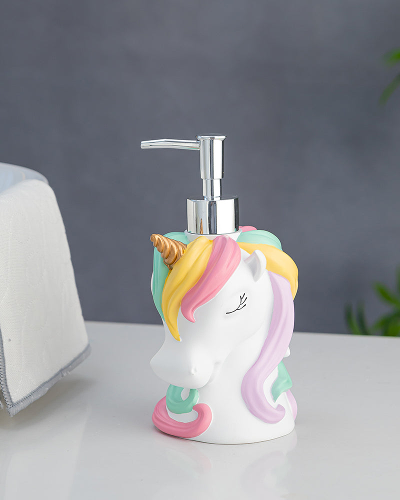 Unicorn Kids Polyresin Soap Dispenser - 380 ML - Pano