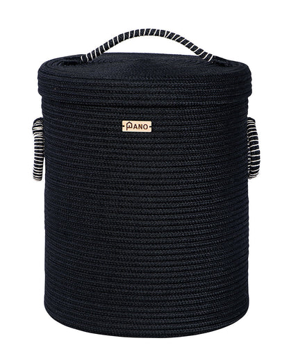 Solid laundry Basket Multi Purpose with Lid - Pano Pano