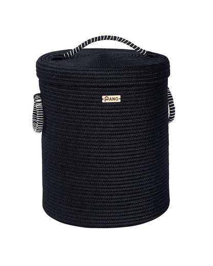 Solid laundry Basket Multi Purpose with Lid - Pano Pano