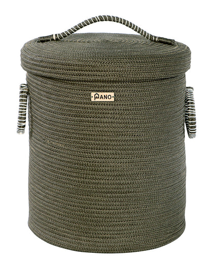 Solid laundry Basket Multi Purpose with Lid - Pano Pano