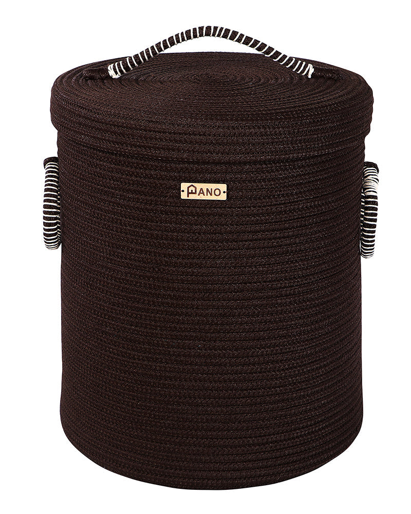 Solid laundry Basket Multi Purpose with Lid - Pano Pano