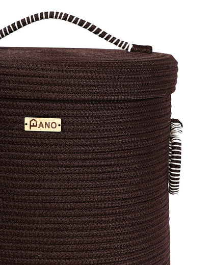 Solid laundry Basket Multi Purpose with Lid - Pano Pano